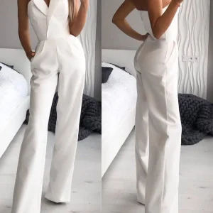 combinaison femme cocktail bustier