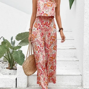 Combinaison Femme élégante florale
