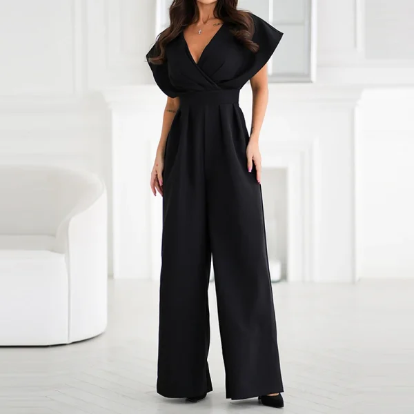 Combinaison noire élégante soirée
