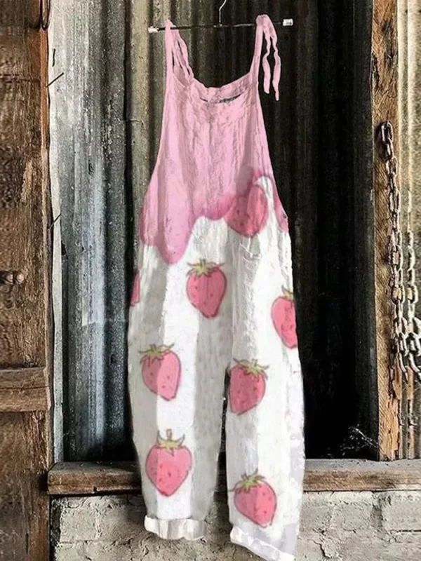Combinaison Ample Charlotte aux Fraises
