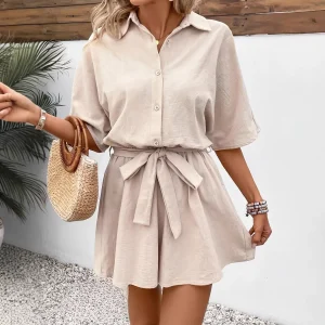 Combinaison Short Stylé femme