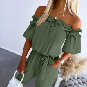 Combinaison Femmes chic épaules nues